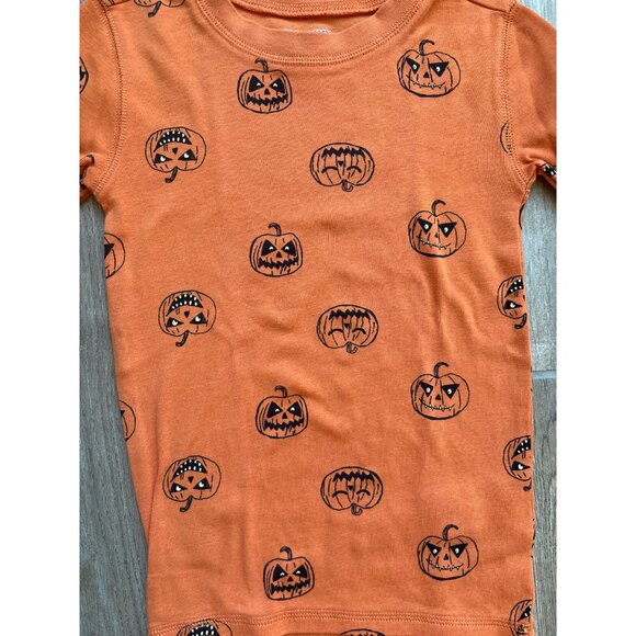 NWOT Unisex Old Navy Scary Pumpkin Pajamas Sz 6 - Picture 3 of 5